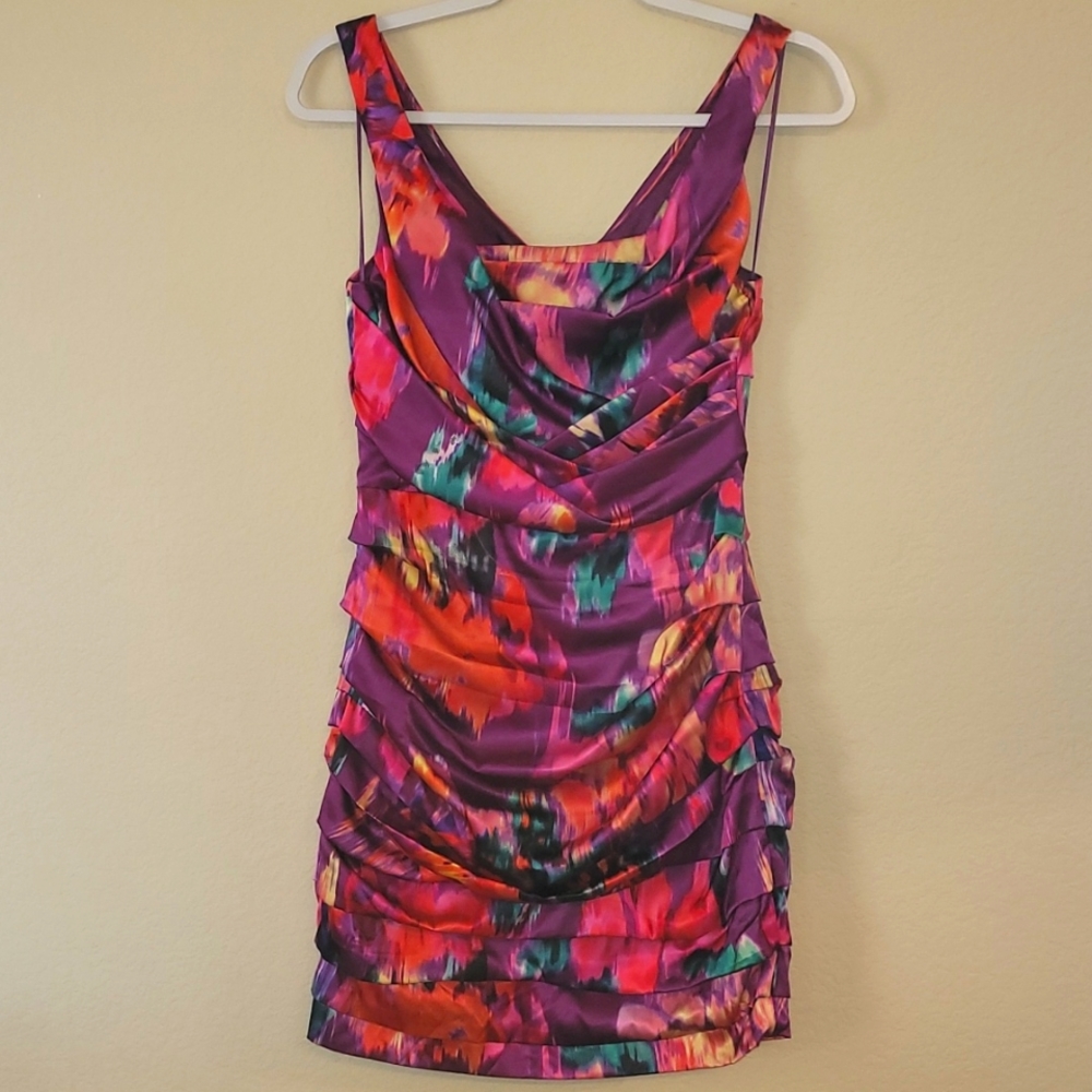 Express silk mini dress